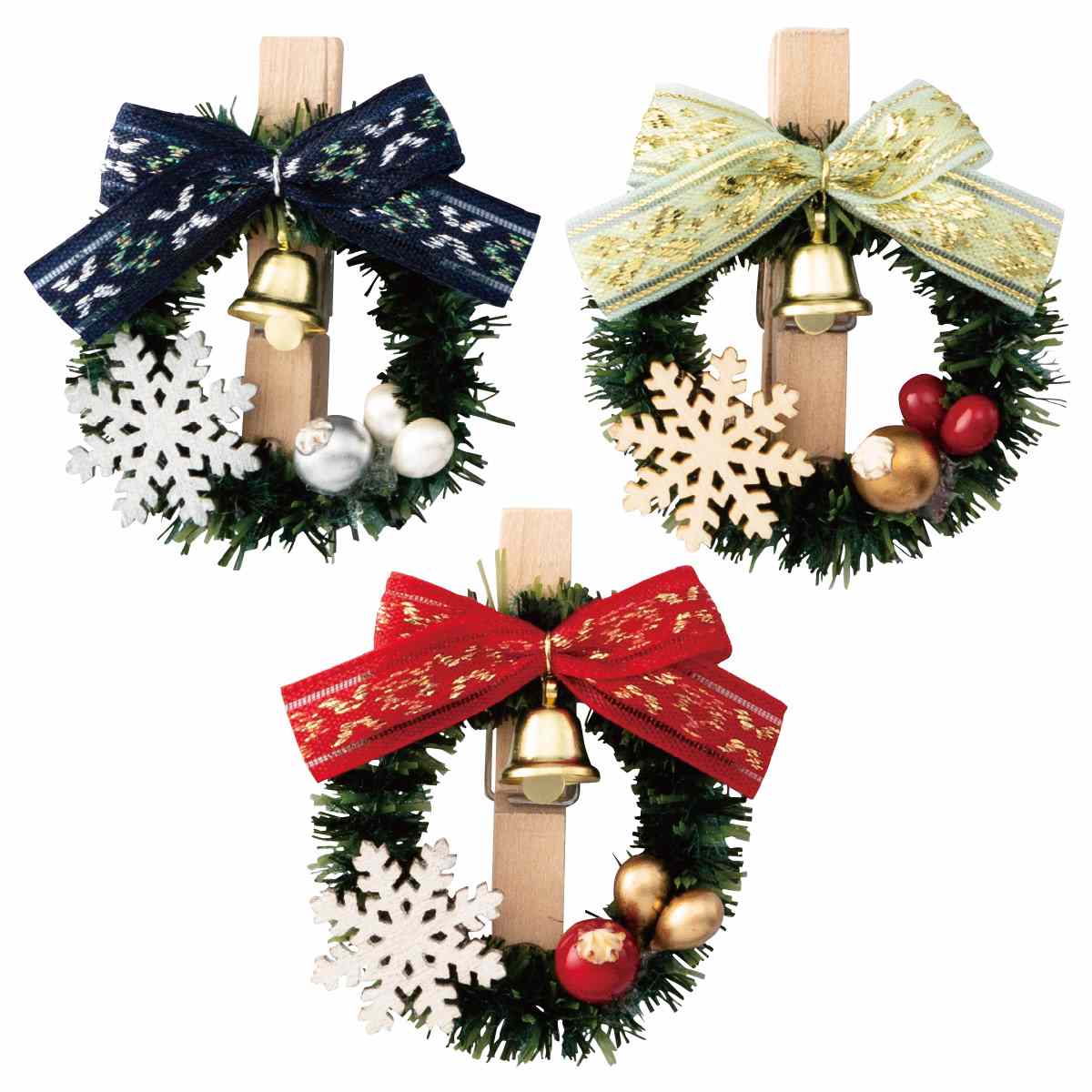 3個 クリスマスモチーフクリップ リースリボン 赤 青 黄 通販 ストア エキスプレス 3個 クリスマスモチーフクリップ リースリボン 赤 青 黄 通販 ストア エキスプレス