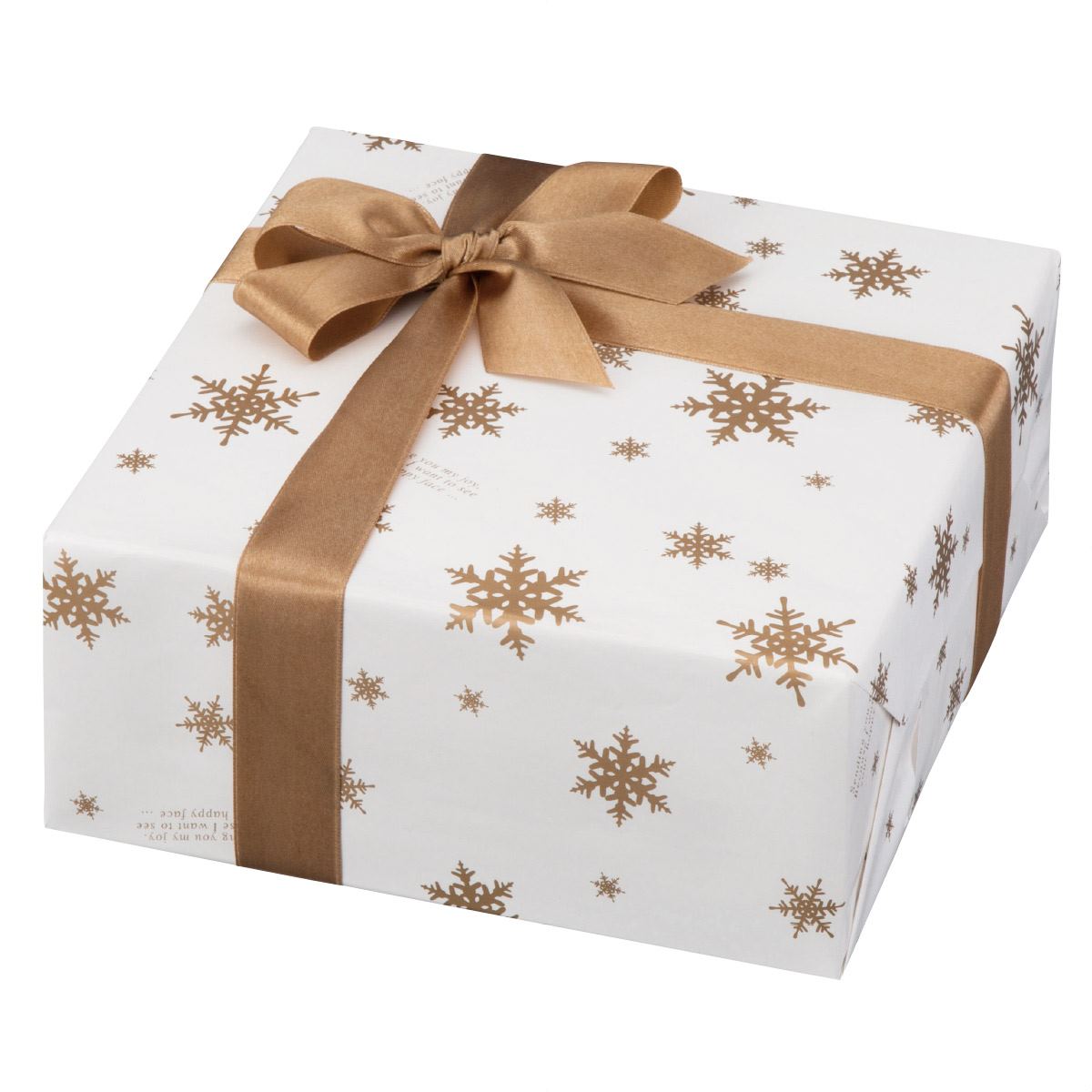 スノーフレーク 包装紙50枚 クリスマスラッピング 通販 ストア エキスプレス