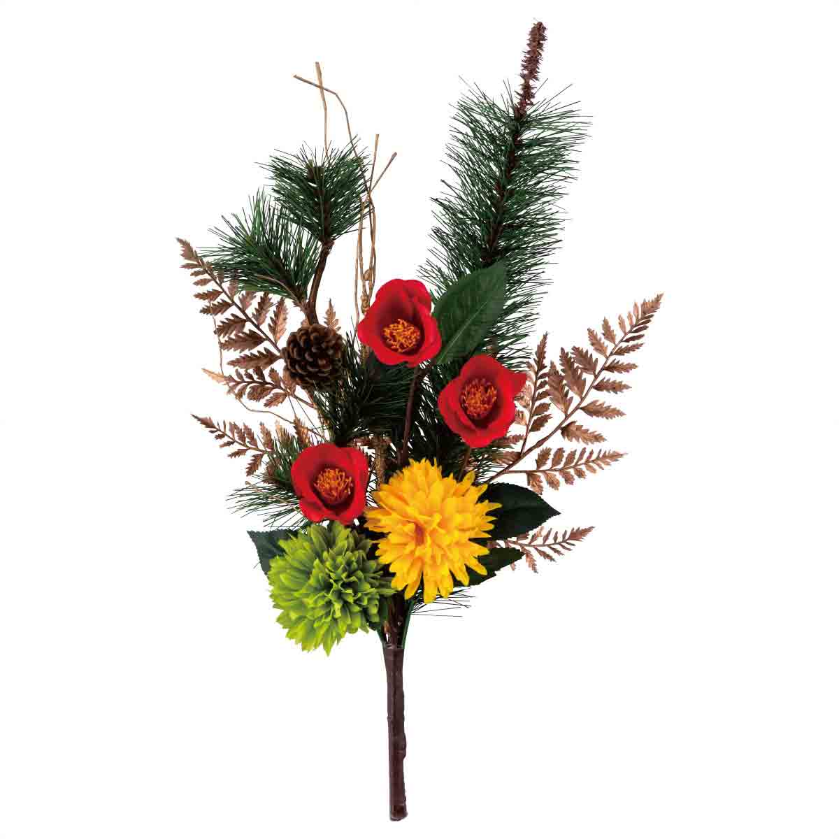 正月飾りスプレー 1本 正月 ディスプレイ 店舗装飾 華やか 通販 ストア エキスプレス