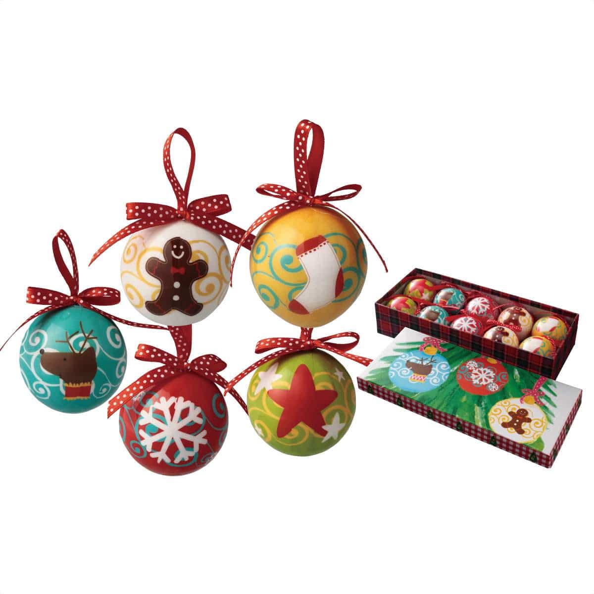 カラフルキャラクターオーナメントボール 10個 通販 ストア エキスプレス