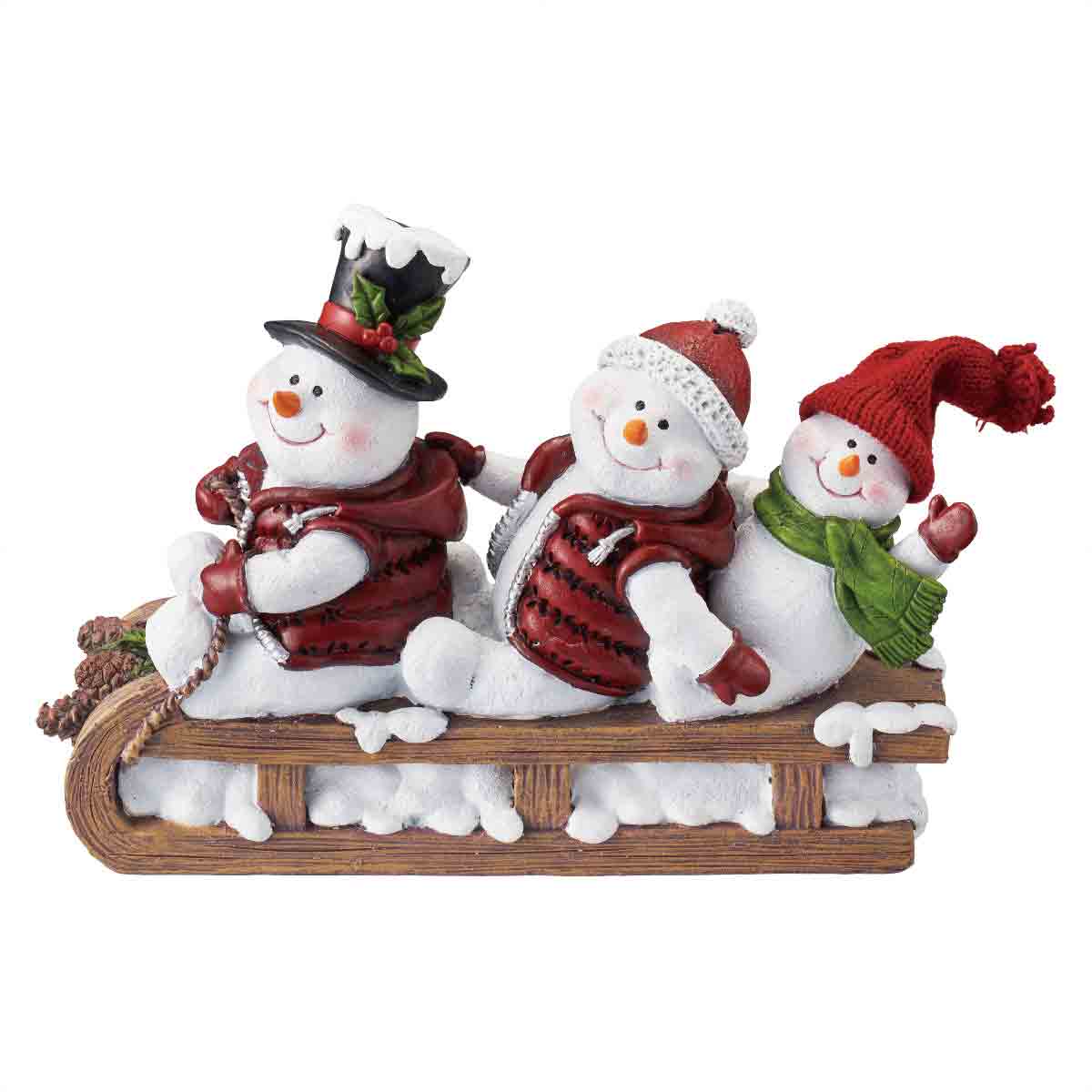 ハイクオリティな商品 ソリに乗ったサンタクロースドール オブジェ クリスマス Daisenkaku Or Jp