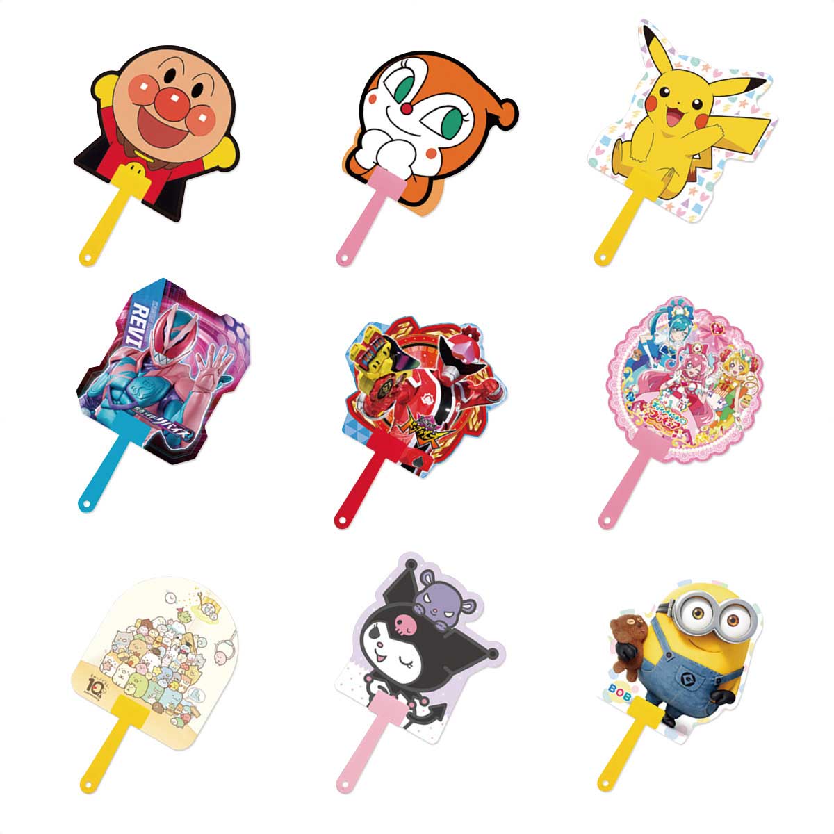 クロミ ダイカットボールうちわ 大人気キャラクターのうちわ 50本セット