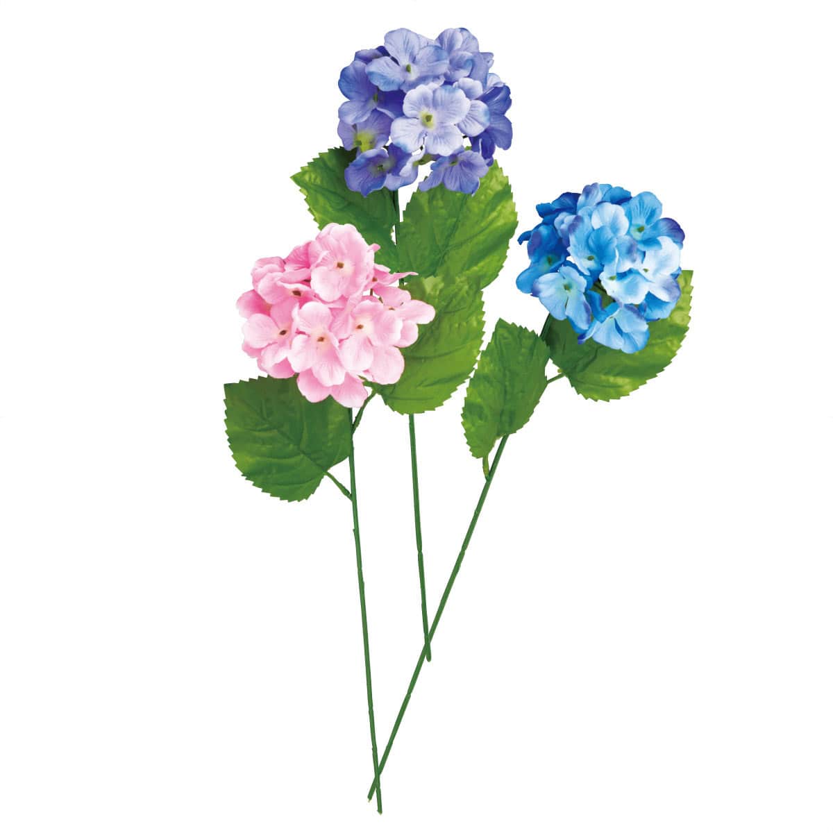 24本 あじさい造花スプレー60cm