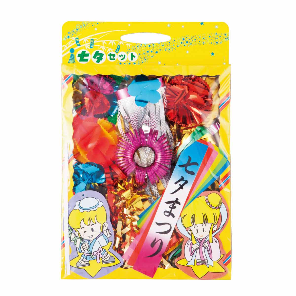 七夕飾りセット 短冊 こより付き