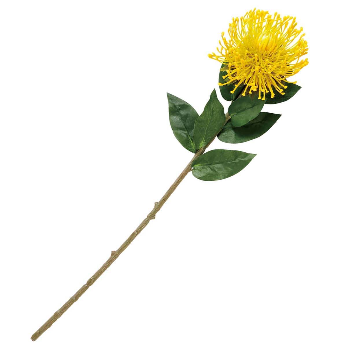 ピンクッション造花スプレー55cm オレンジ 通販 ストア エキスプレス