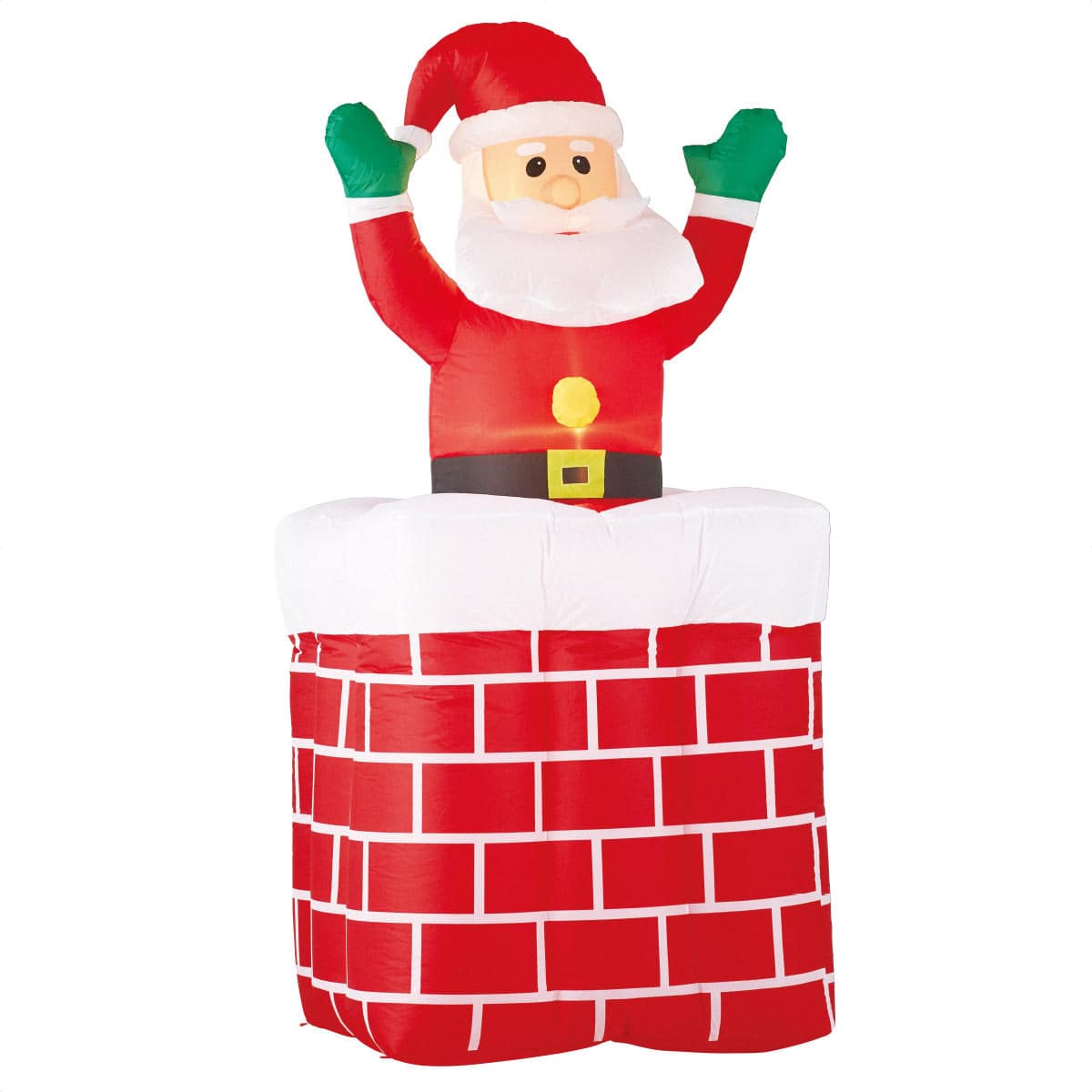 動く 180cmムービングエアブロードール えんとつサンタクリスマス クリスマス飾り通販 ストエキ