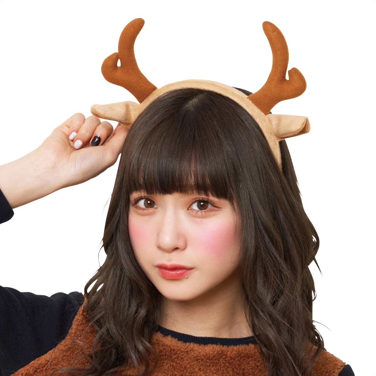 トナカイカチューシャ フリーサイズ クリスマス飾り通販 ストエキ