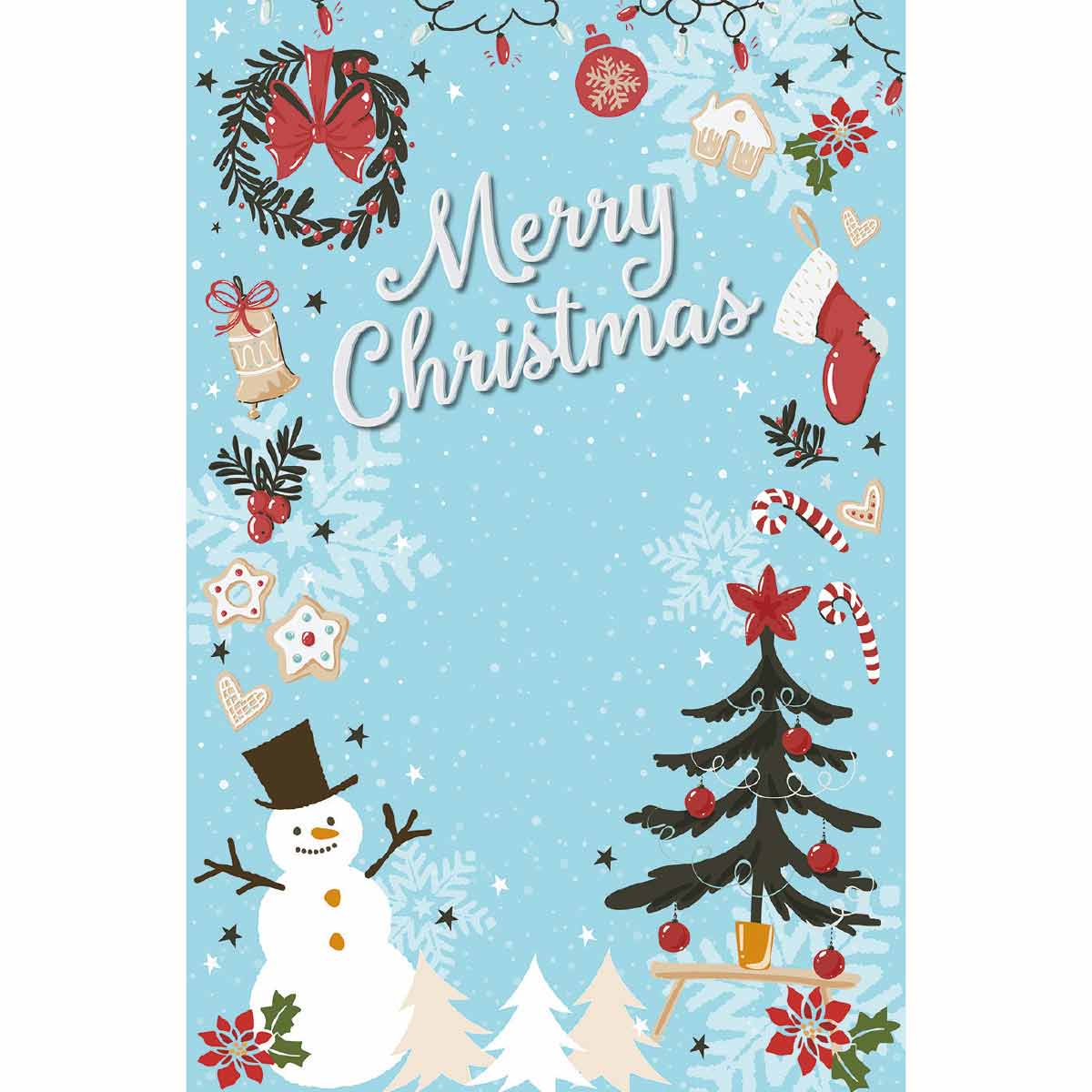 クリスマスマルチディスプレイシート145x220cm |クリスマス飾り通販 ストエキ