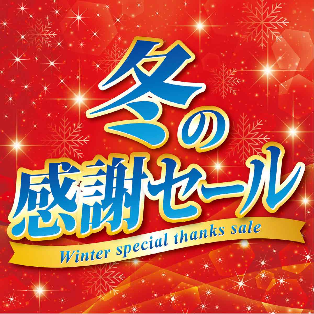冬の感謝セール ポスター テーマポスター 両面10枚 36x36cm 正月飾り通販 ストエキ