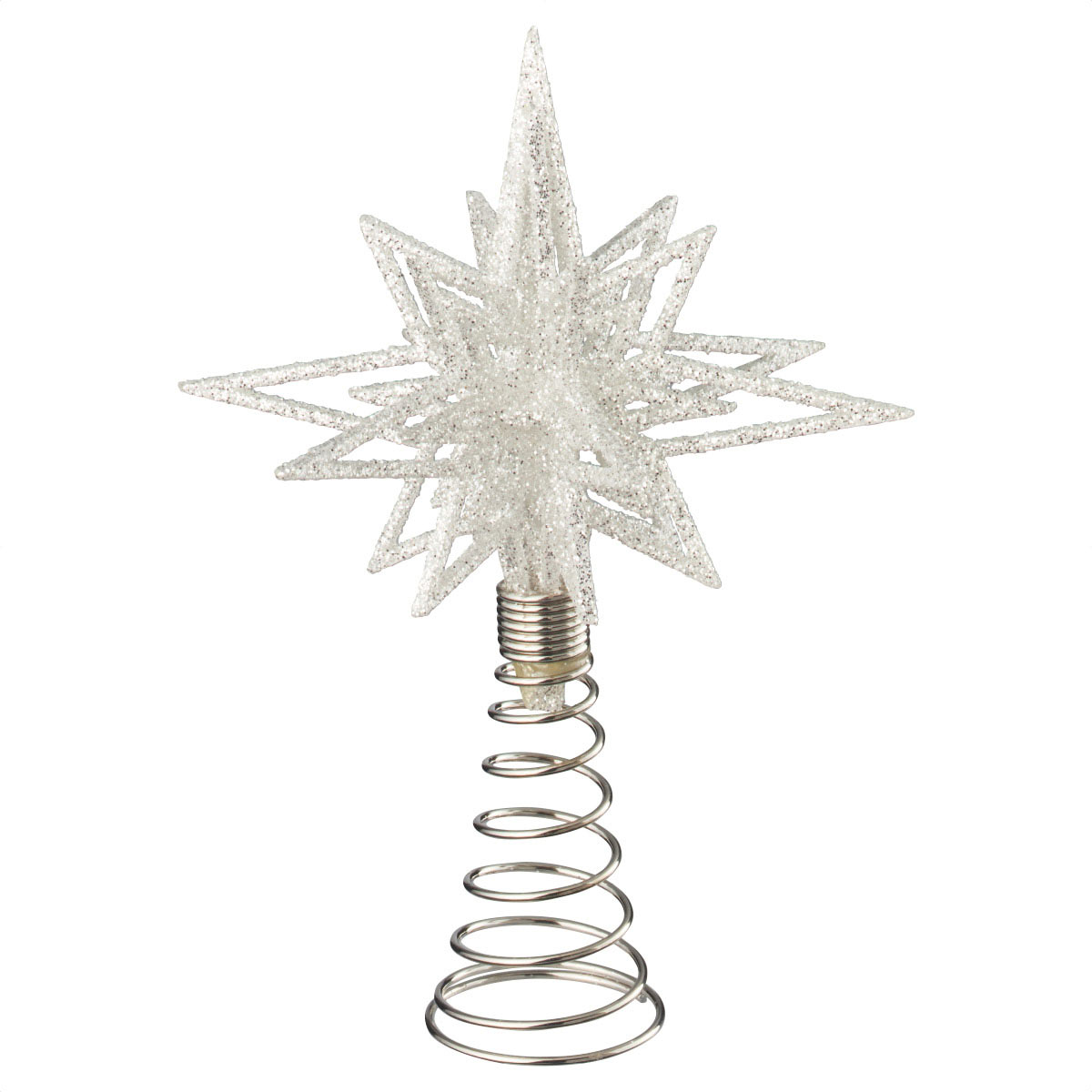グリッタークリスマスツリートップ スター H15cm ゴールド |クリスマス飾り通販 ストエキ