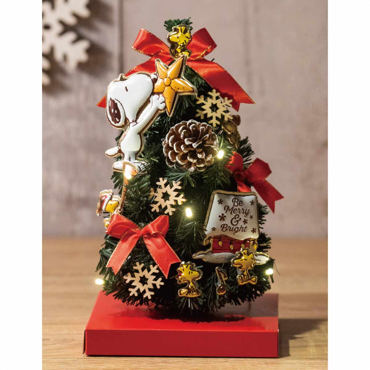 ミニツリー スヌーピー24cm 正月飾り通販 ストエキ