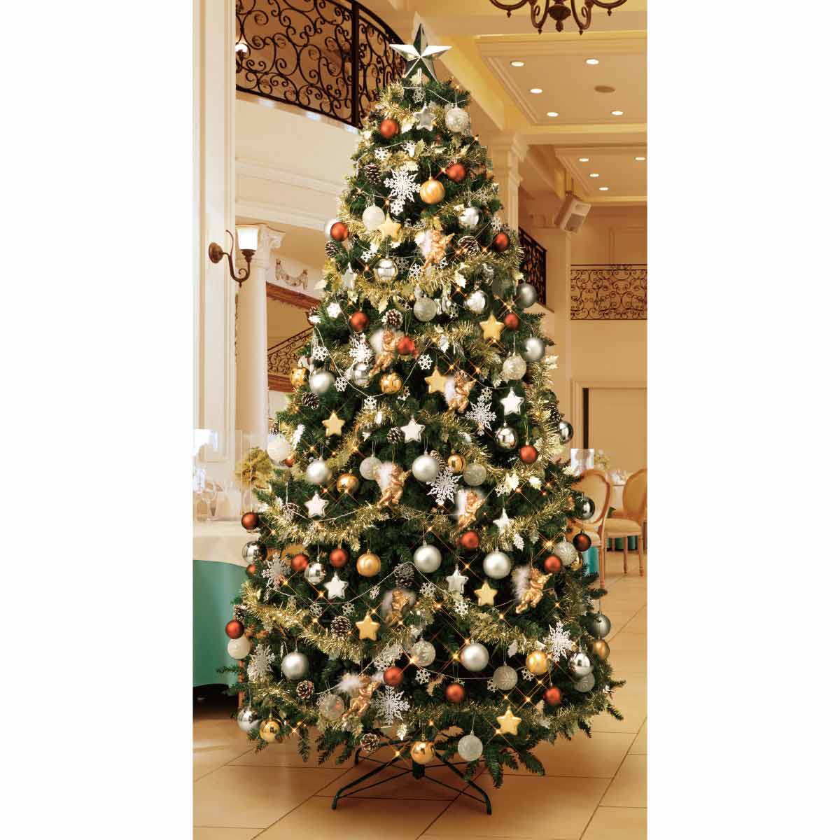 クリスマスツリーオーナメント等一式セット - www.allhomeliving.com