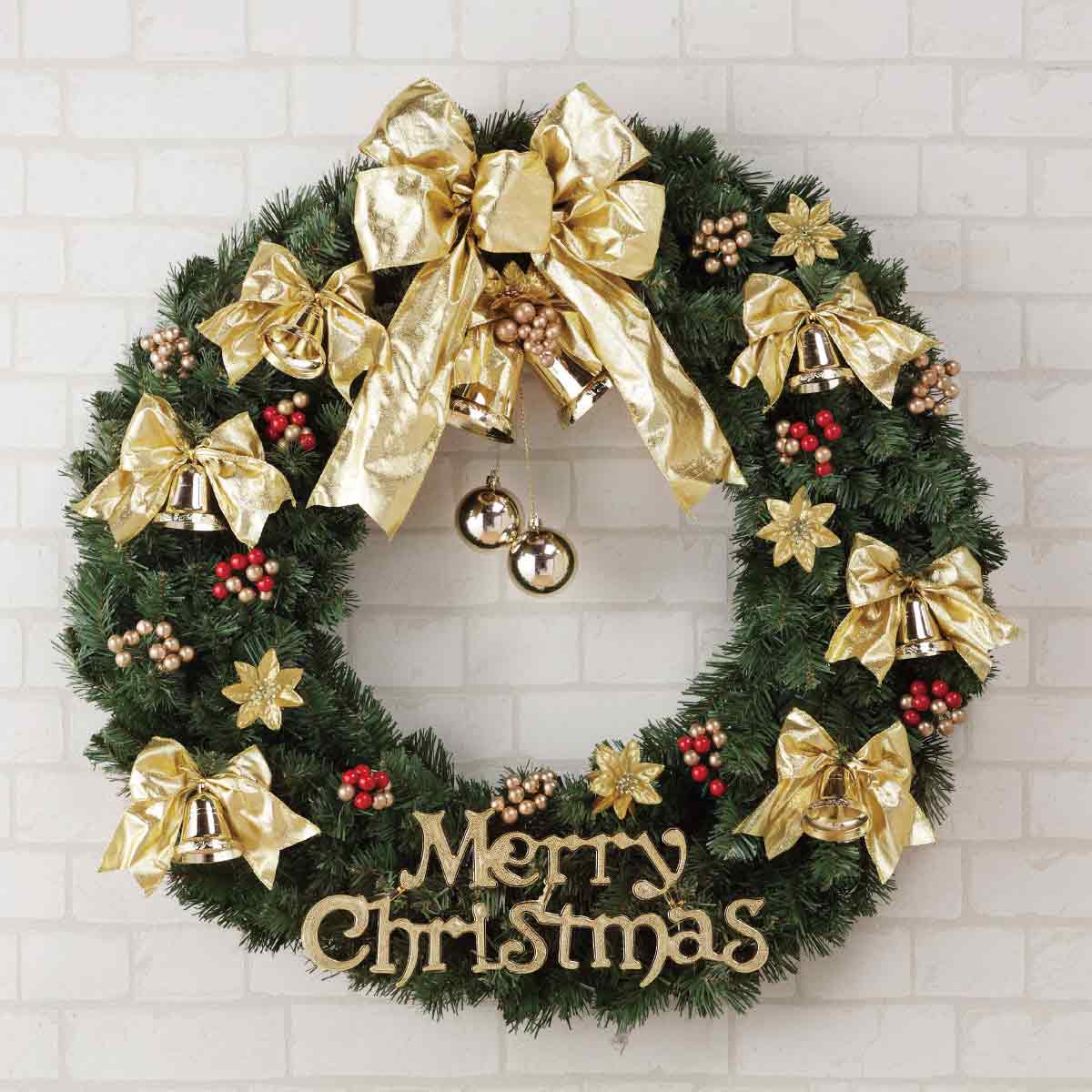 お値下げ❗】2400円➡️2180円 ホワイトクリスマスリース 8 温かかっ 