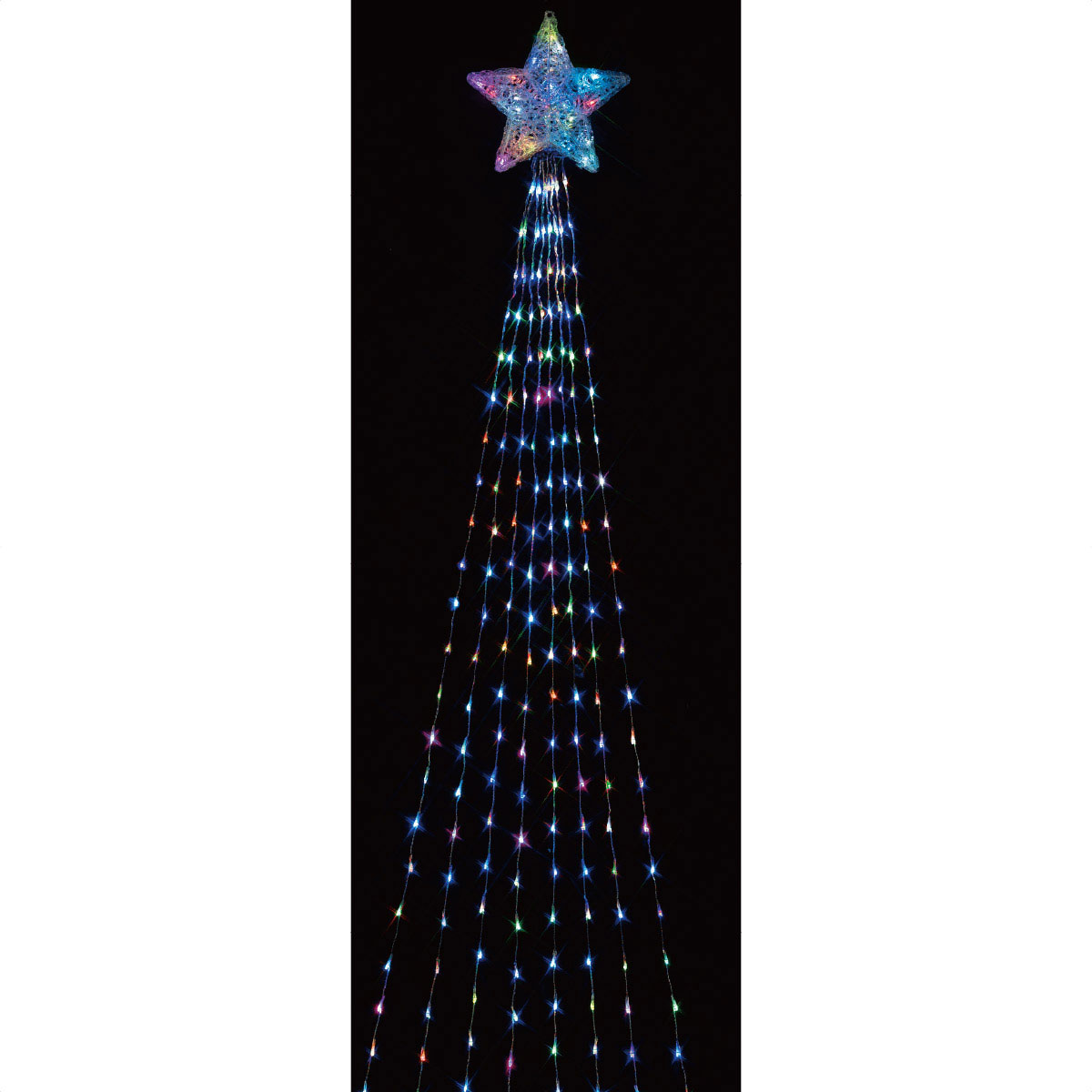 クリスマスツリー　電飾　高さ約148cm