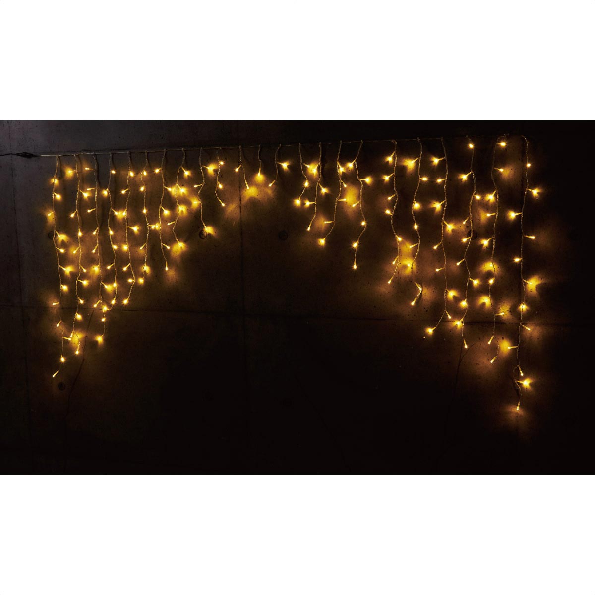 LEDワイヤーストリングライトDX（ゴールド）イルミネーション　電飾　装飾　クリスマス　デコレーション　イベント　パーティー