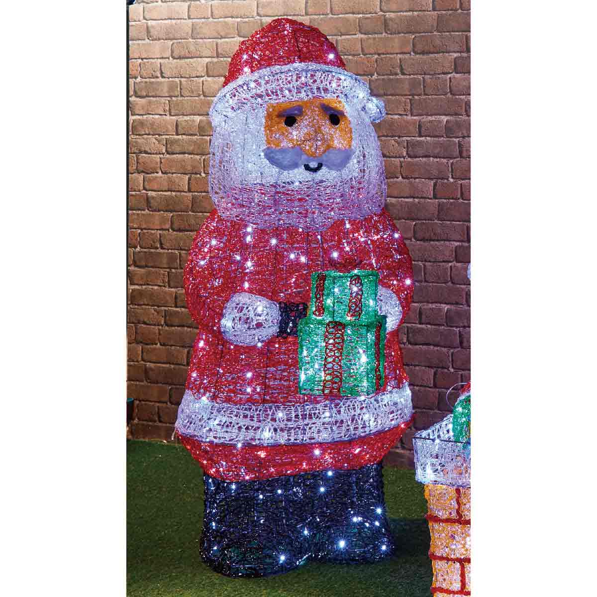 モチーフライト LEDクリスタル・エントツサンタ JOA-193 LEDクリスタル