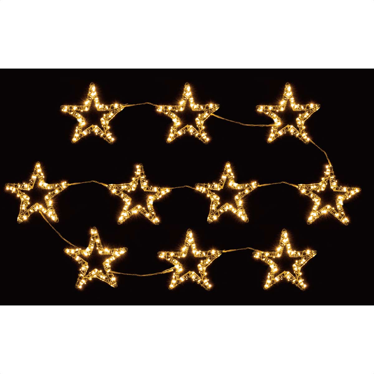 装飾屋外ライトガーランドオリジナルのアイデア低コスト