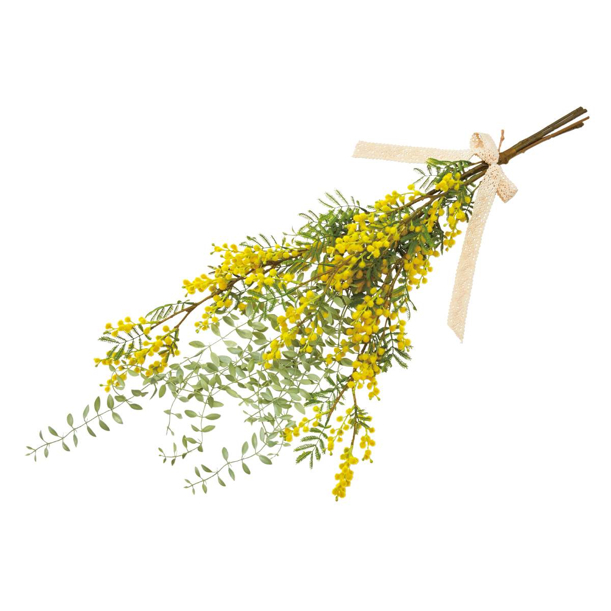 ミモザロングスワッグ90cm（造花）