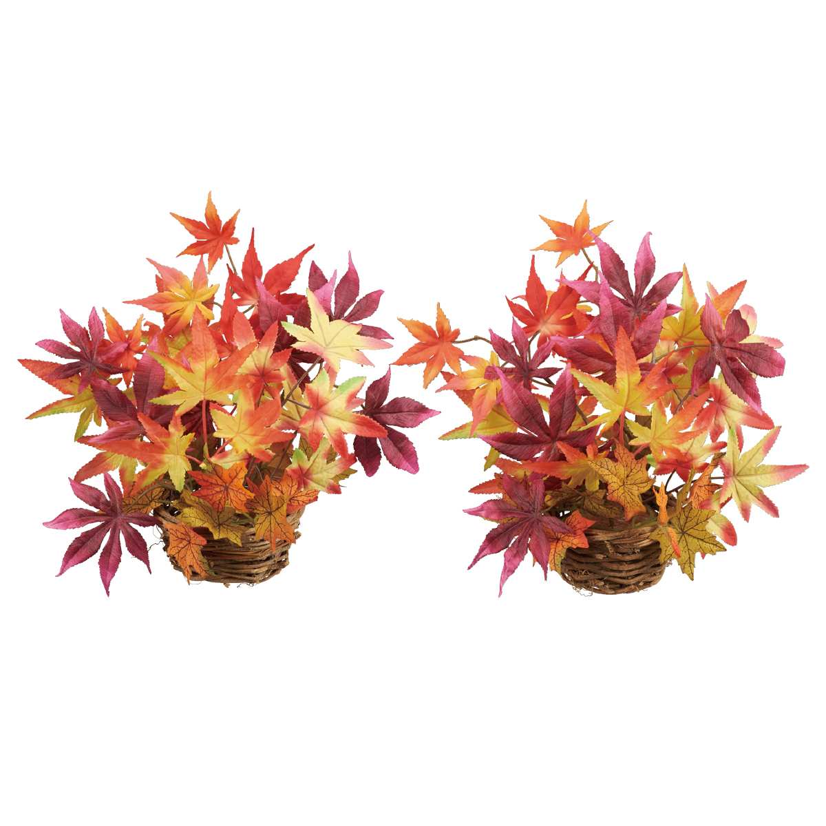 ハンドメイド❣️秋バージョンアレンジ❣️栗、赤トンボ、秋桜