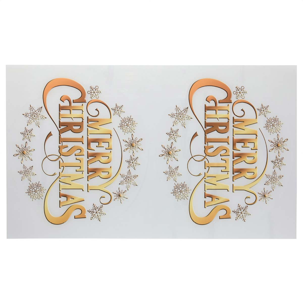 ウインドウシール メリークリスマス