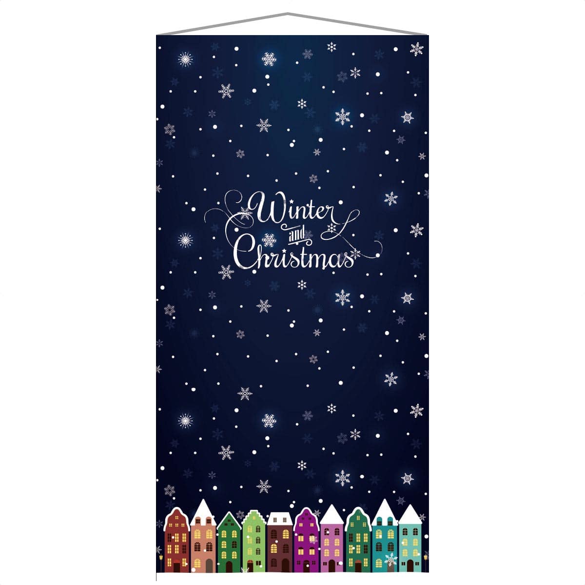 タペストリー ウィンター&クリスマスタウン