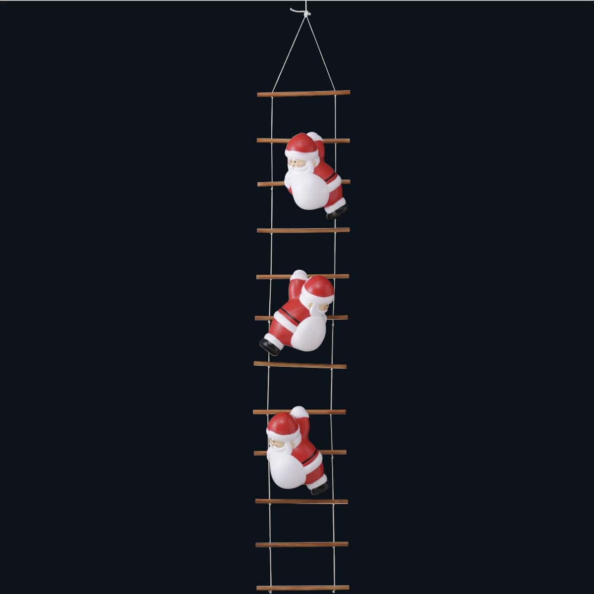 はしごサンタ L 3P ダサかっ LEDクリスマスイルミネーション