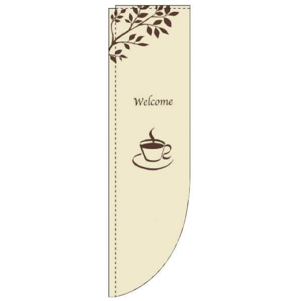 Rのぼり Welcome