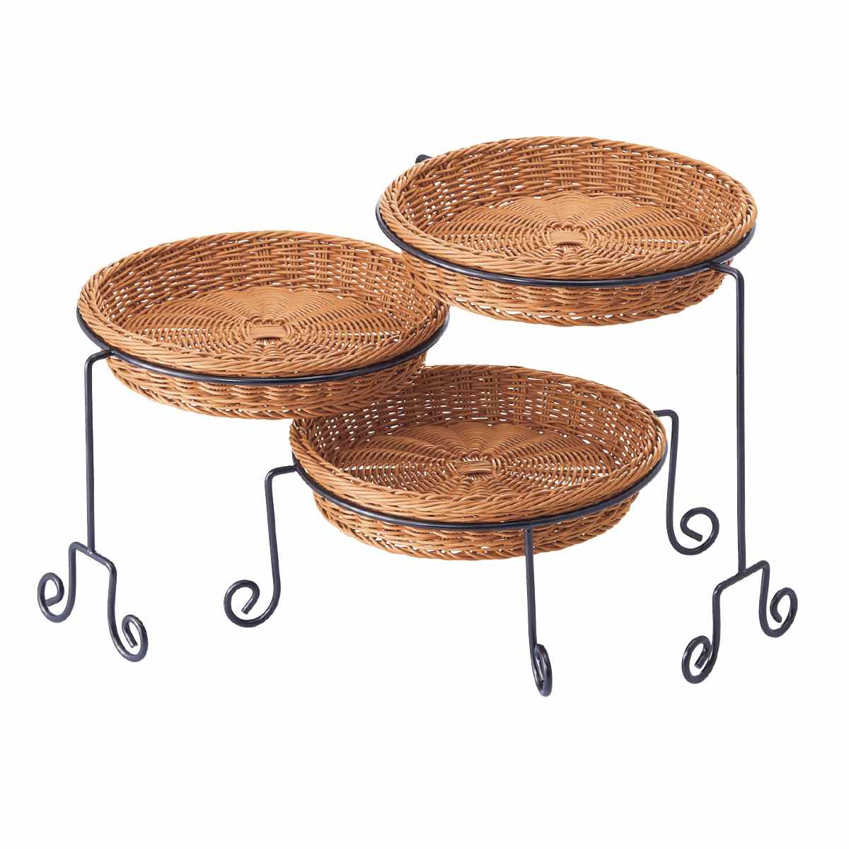 PP製丸型バスケット用スタンド(バスケット別売)