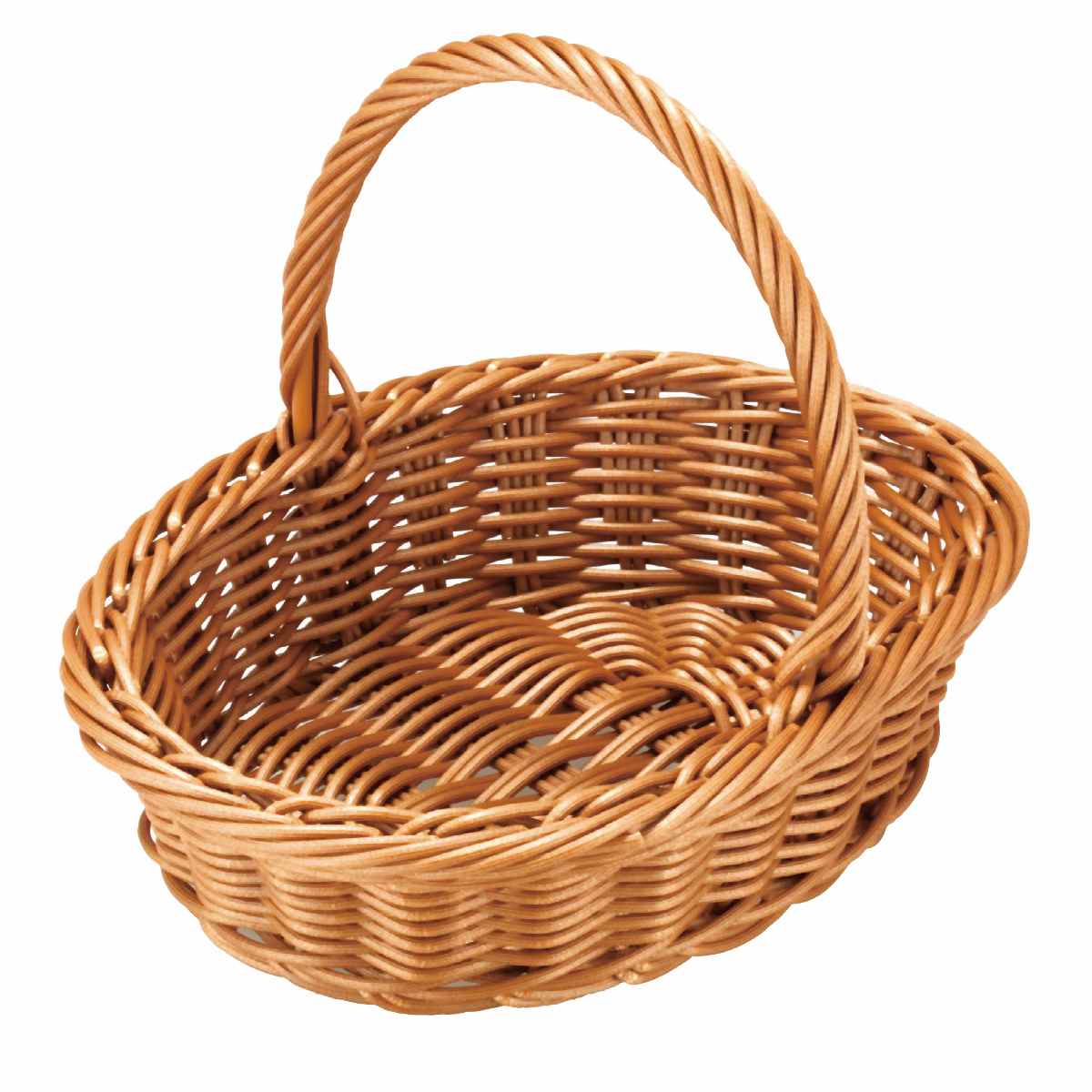 小判型ピクニックバスケット エコノミー ブラウン