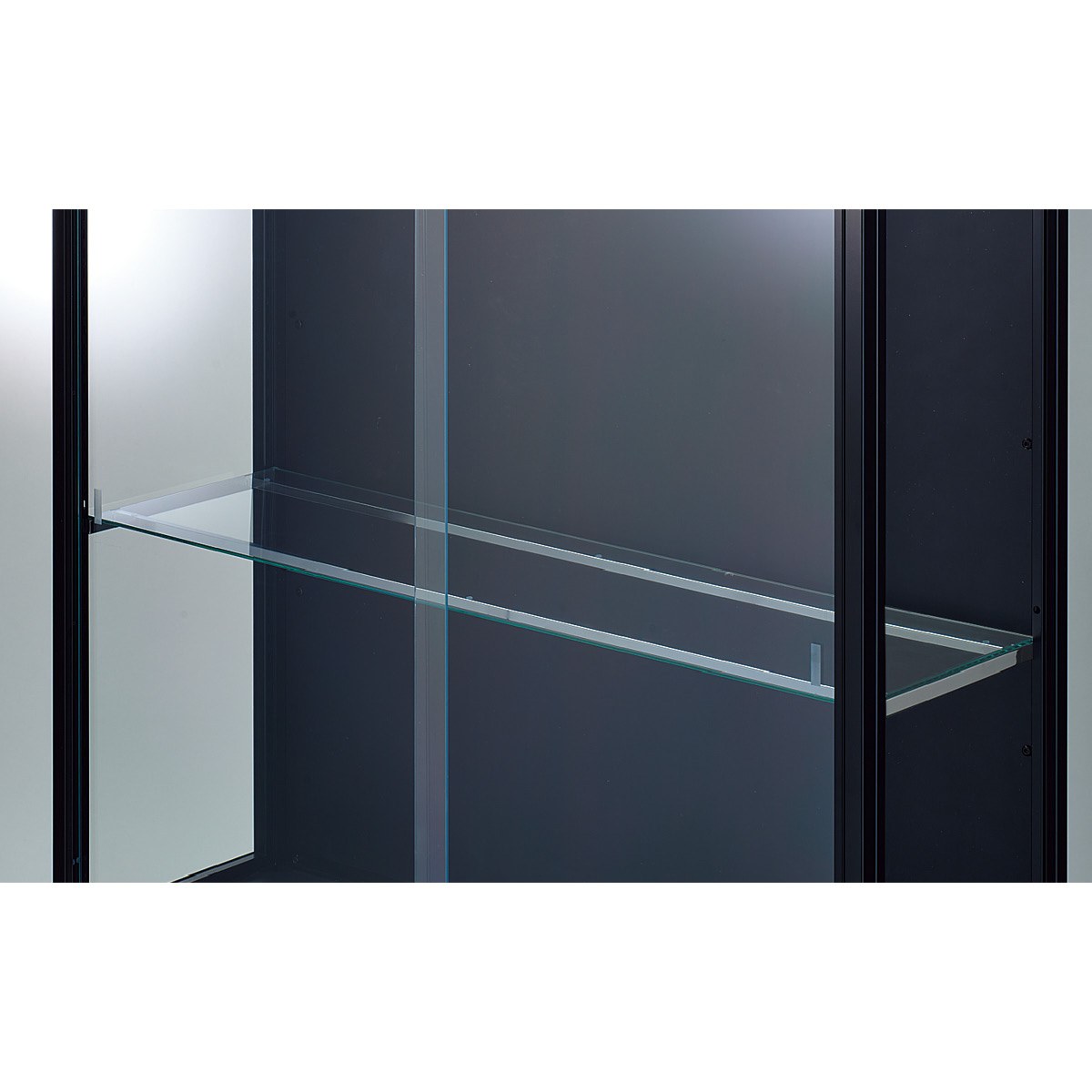 中間棚セット D35cmタイプ W90cm ガラス棚〔ストエキオリジナル〕