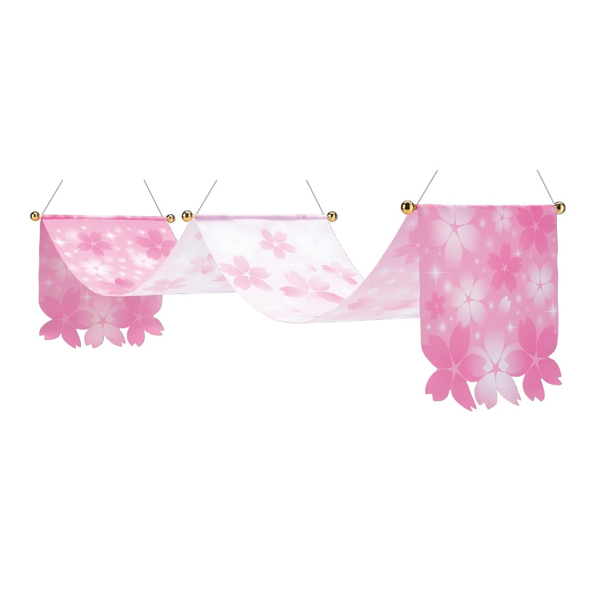 桜ウェーブペナント