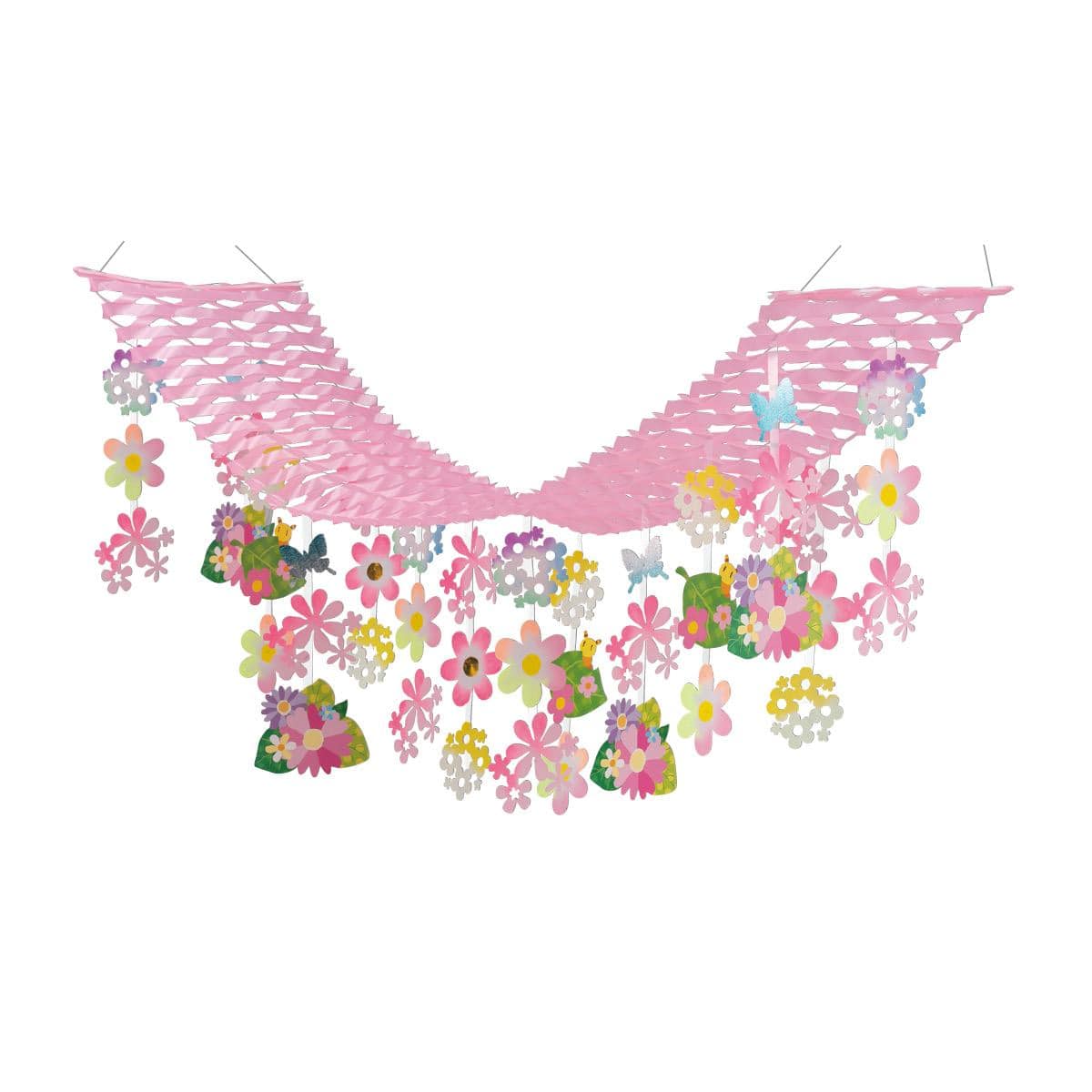 カラフルフラワープリーツハンガー