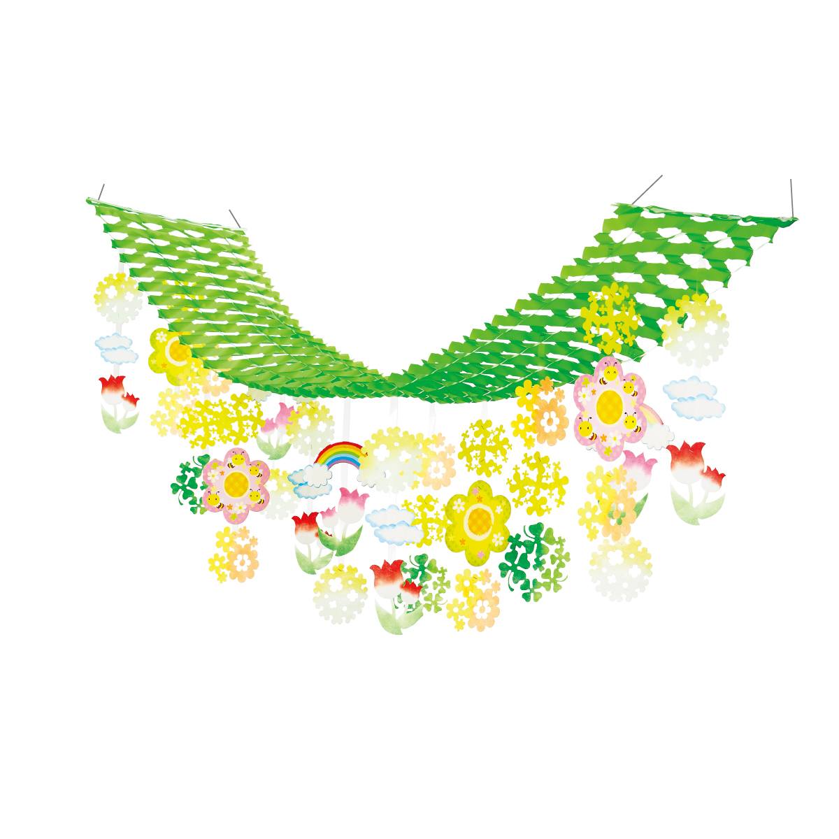 菜の花レインボープリーツハンガー