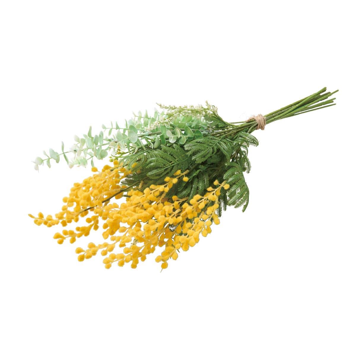 ミモザ造花スワッグ50cm