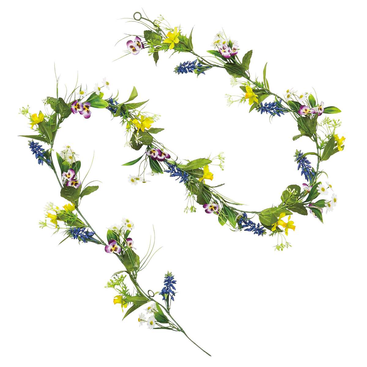 フラワーミックスガーランド(造花)