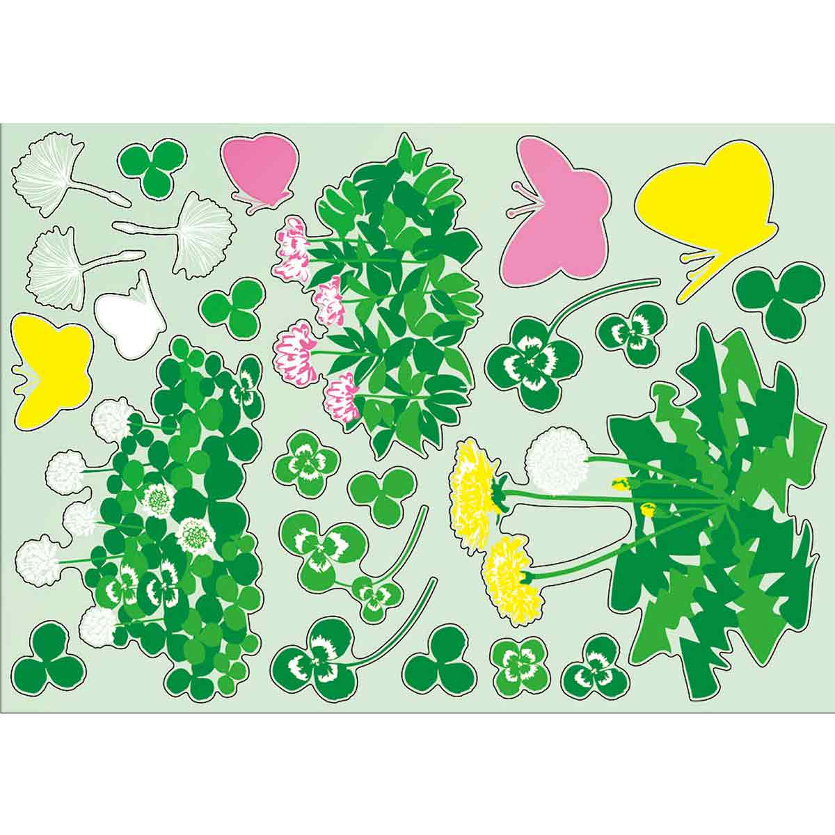 ウインドウシール たんぽぽ