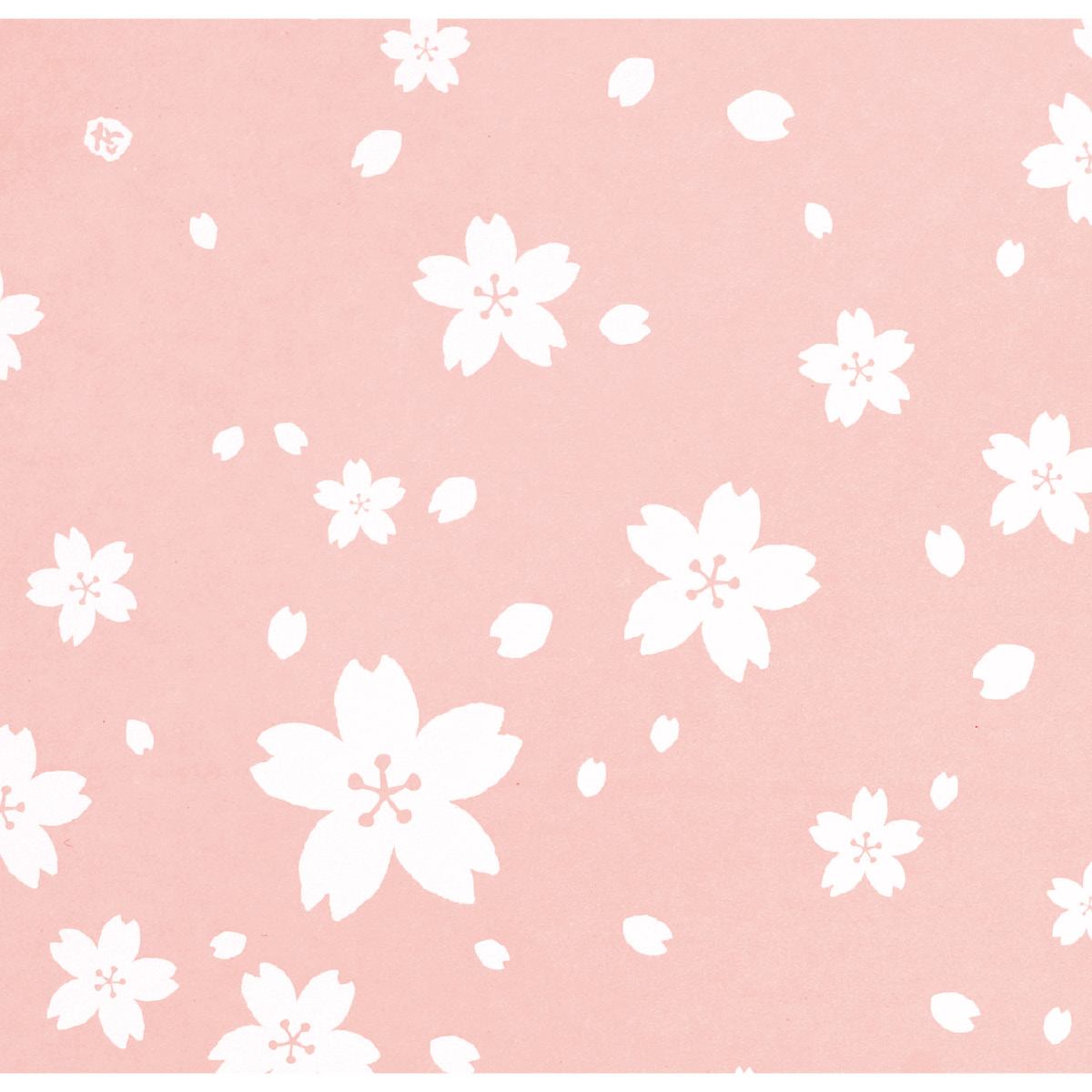 50枚【HEADS】包装紙 さくら 半裁