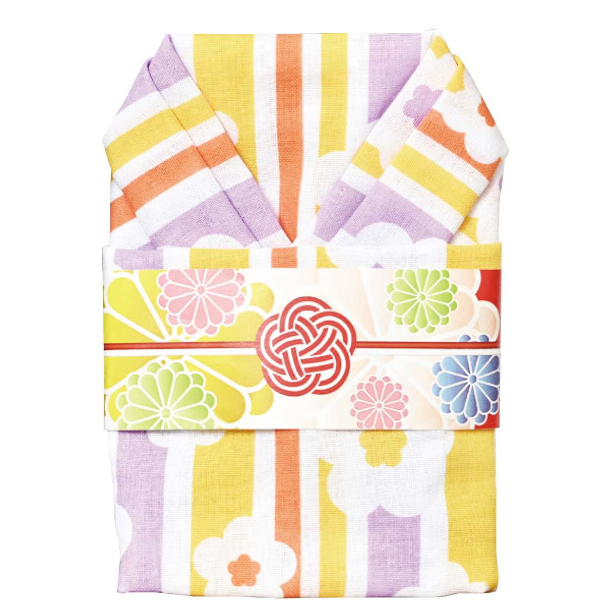 (3)縦縞梅ちらし