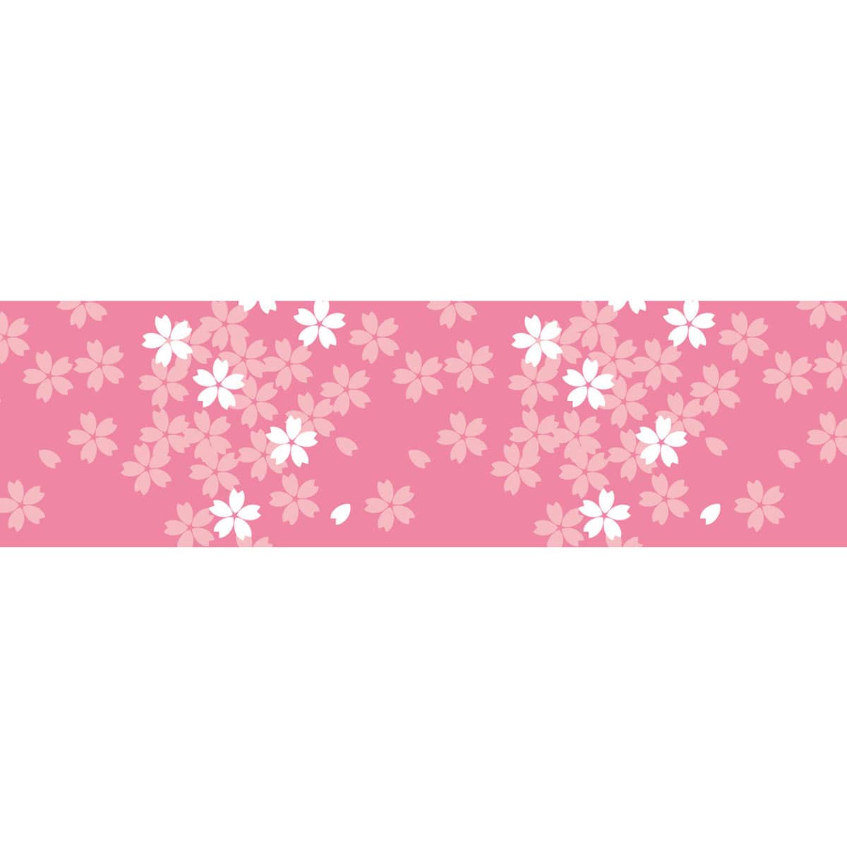 桜ビニール幕 桜咲く 60cm幅×25m巻