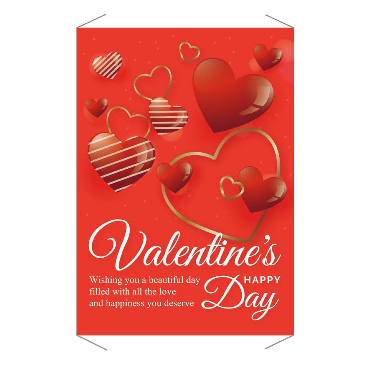 ハッピーバレンタインデー タペストリー