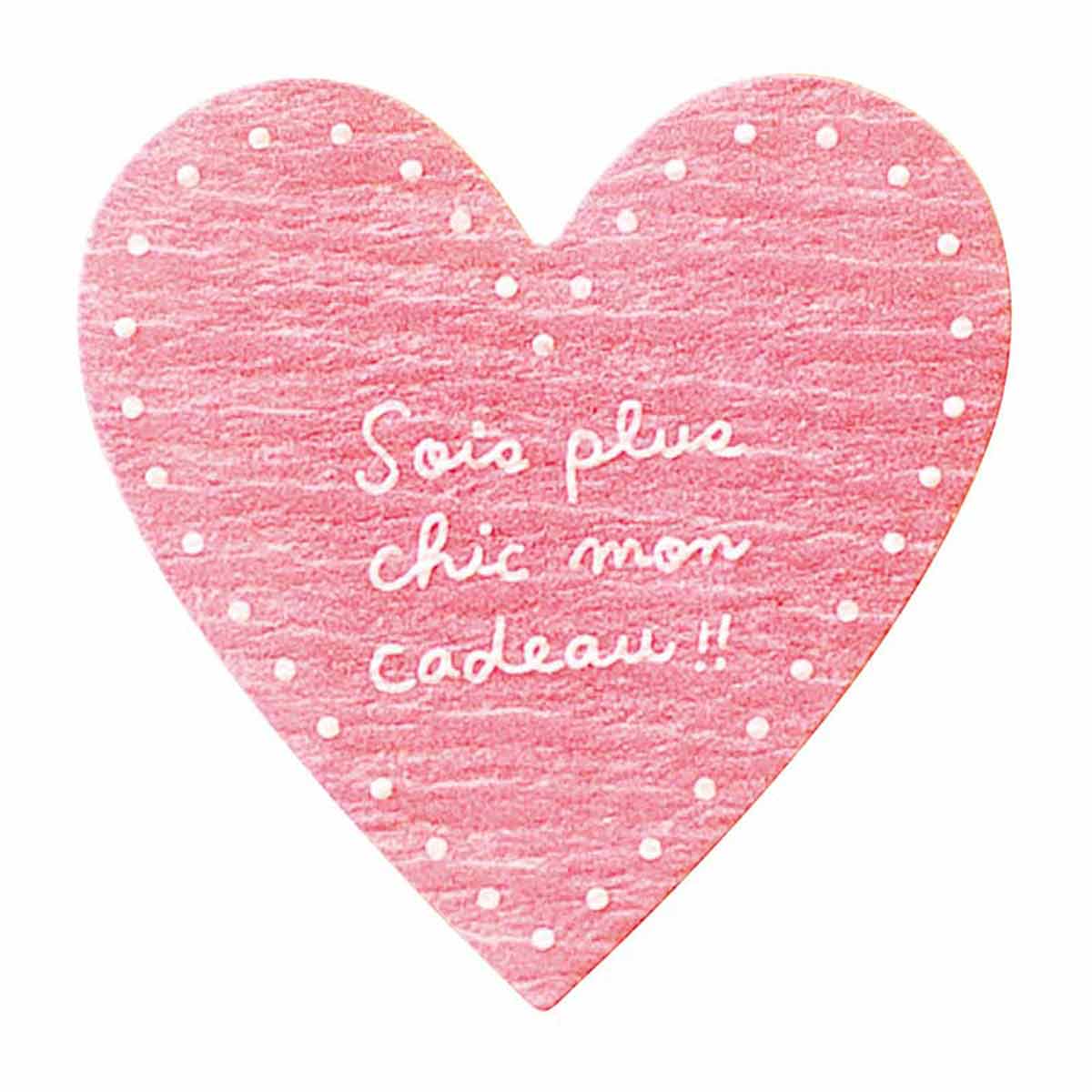 (6)ハート ピンク