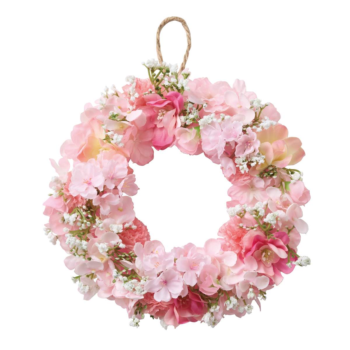 サクラ造花リース