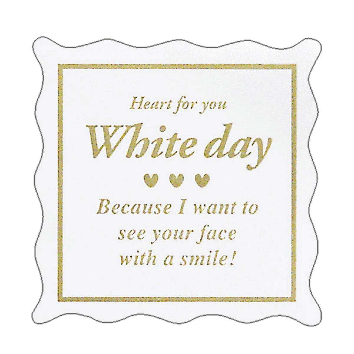 (1)ホワイト/ゴールド