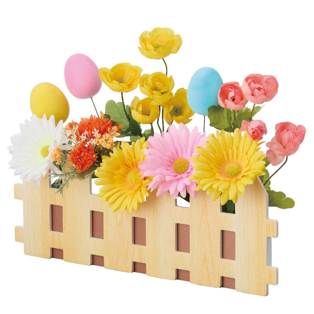 イースター垣根アレンジ