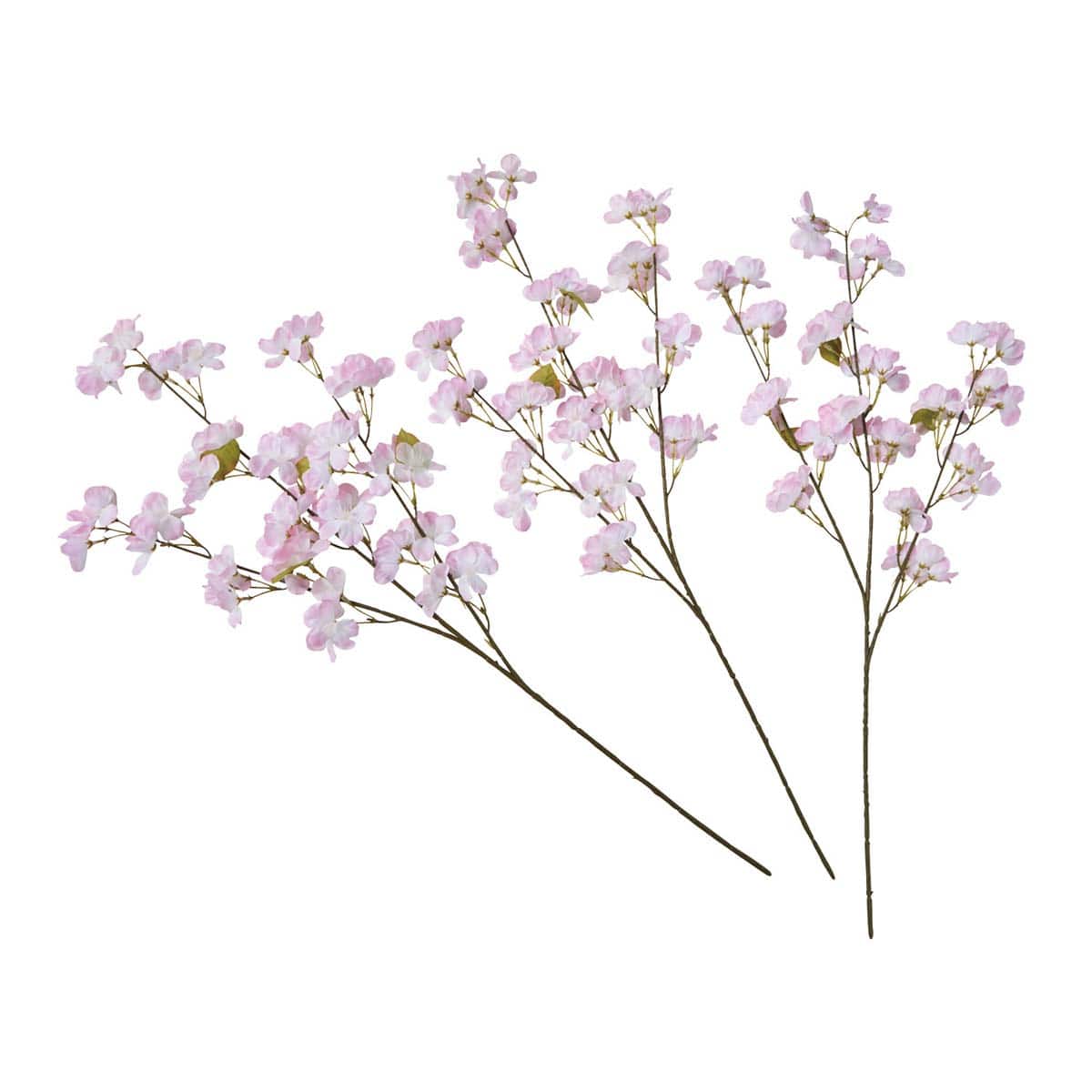 3本 大輪中枝桜スプレー79cm　(造花)
