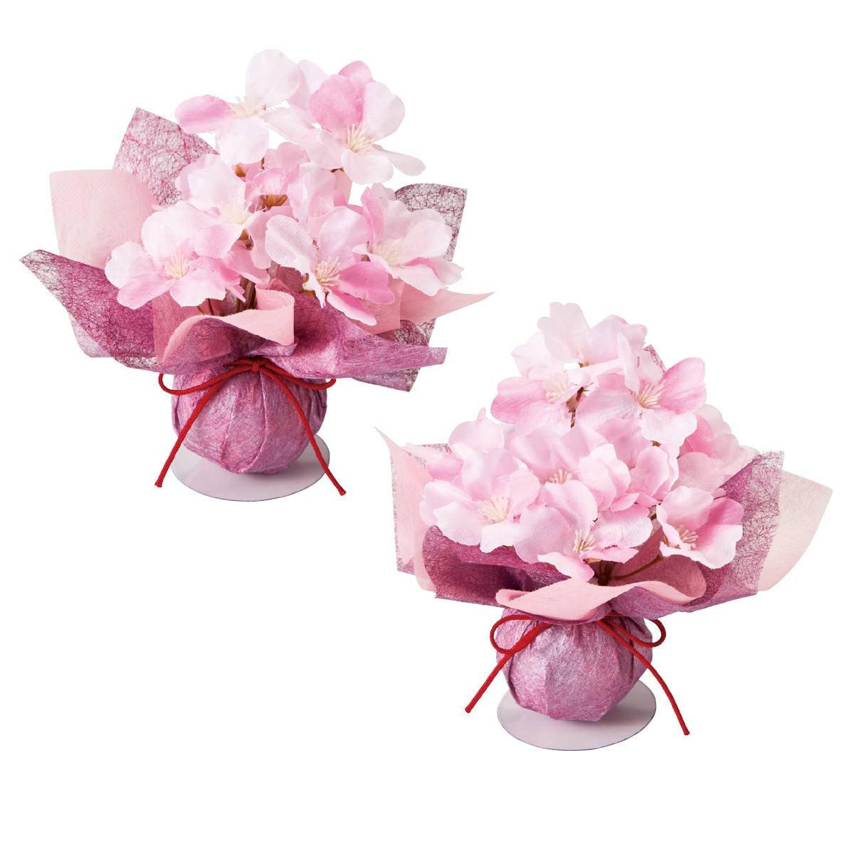 雅桜ラップ2個セット(造花)