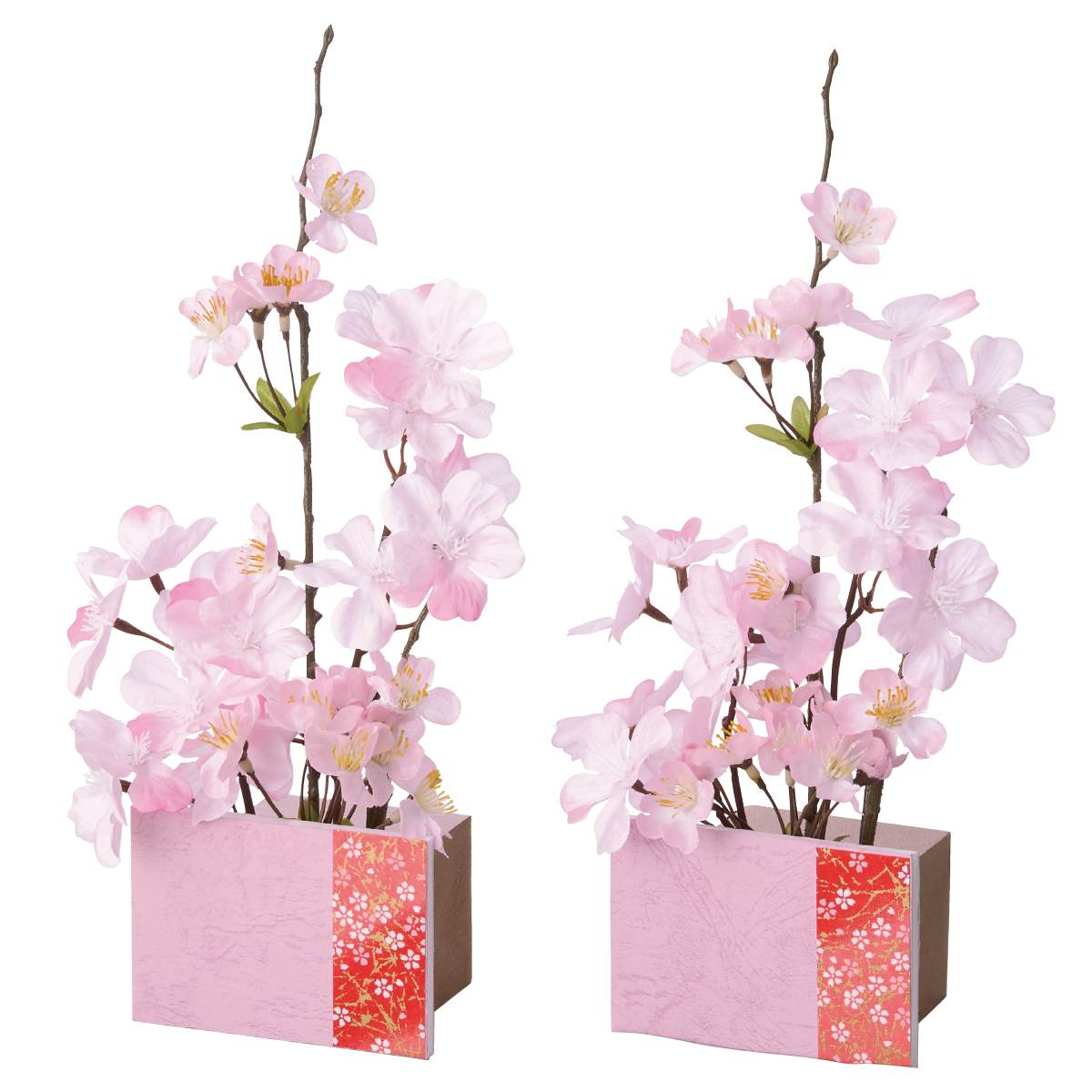 和風枝桜ポット(造花)