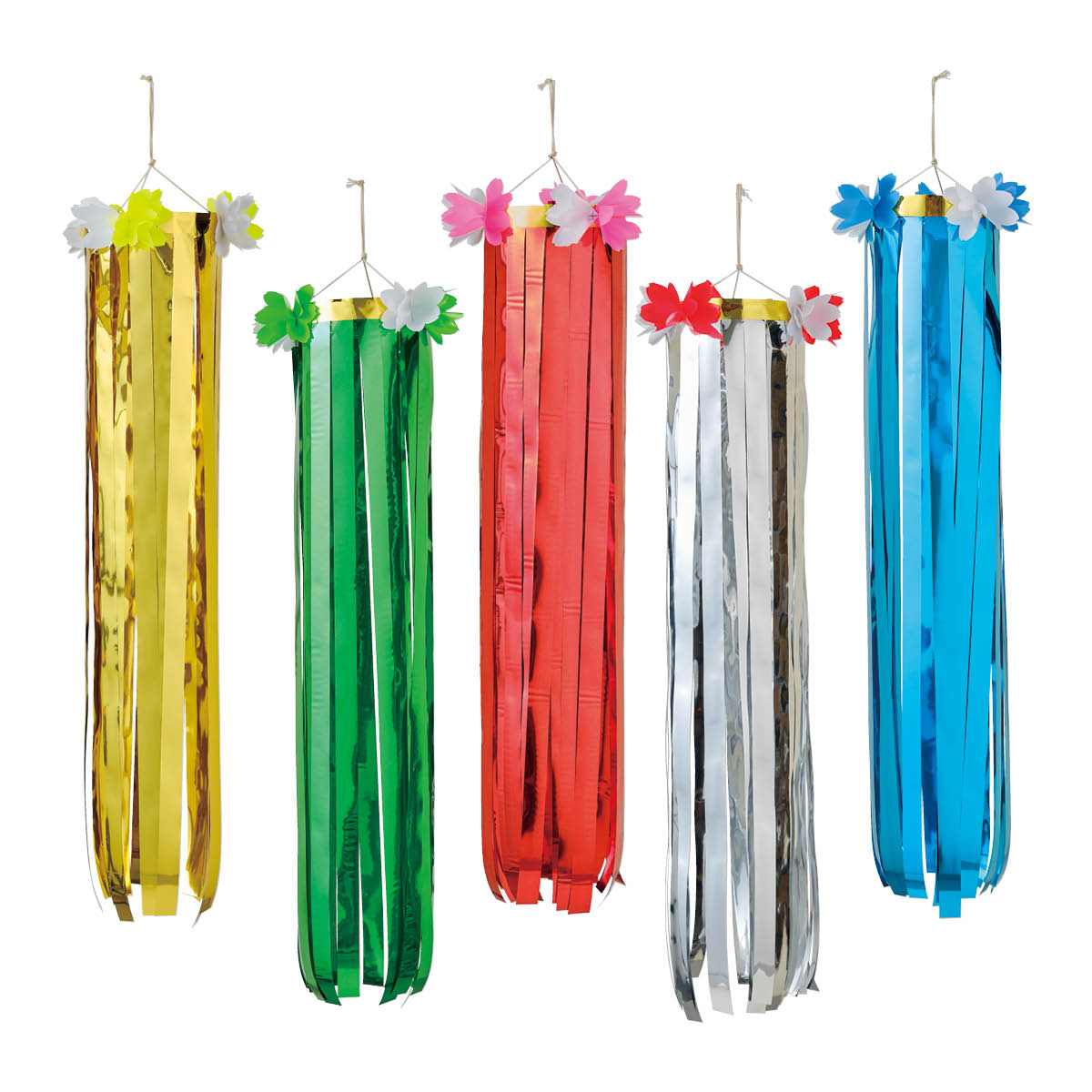 5色セット 吹き流し80cm