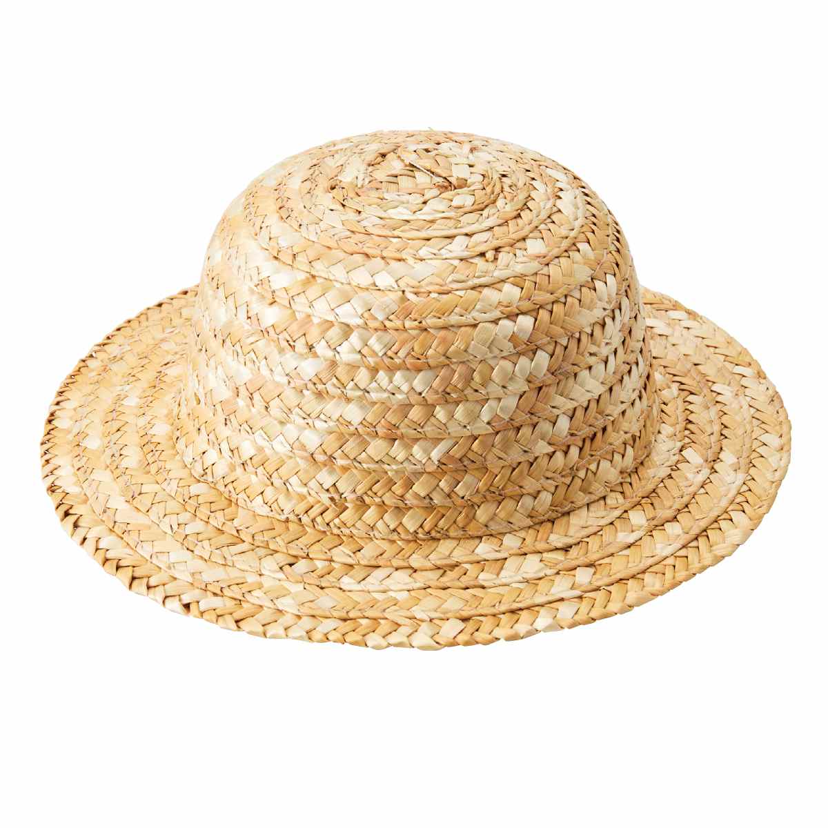 麦わら帽子 ナチュラル17cm