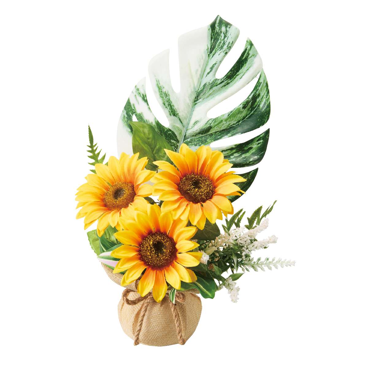 ひまわり造花ラップ〔ストエキオリジナル〕